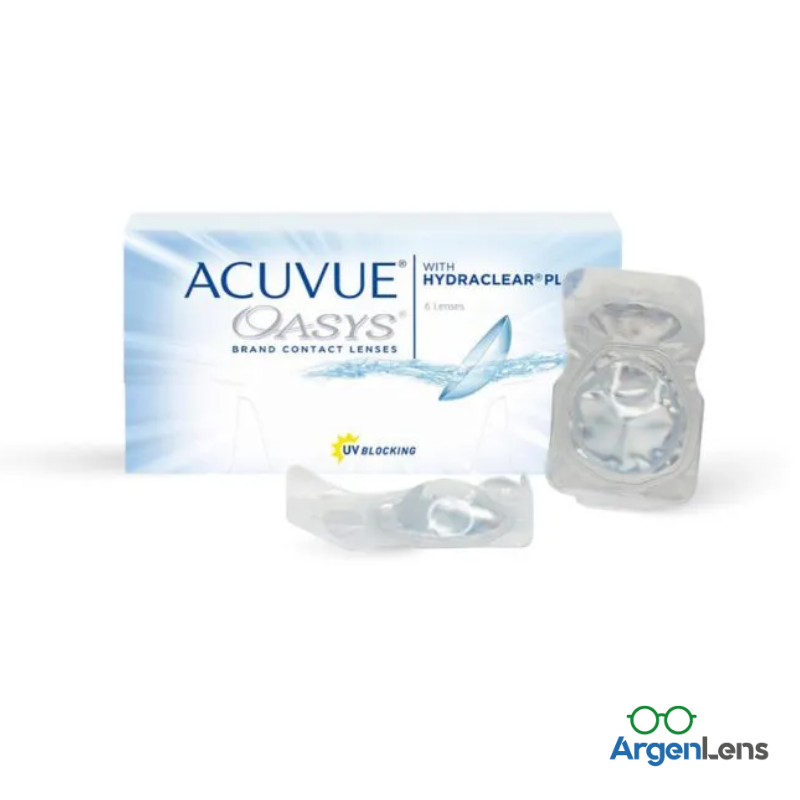 Lente de Contacto Acuvue Oasys con HydraClear Plus - ArgenLens