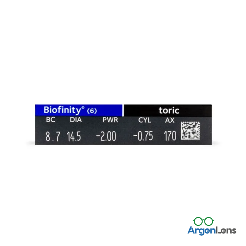 Lentes de Contacto Biofinity Toric - ArgenLens